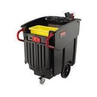 Rubbermaid FG9W7300BLA Executive Mega Brute Mobile Waste Collector New $799