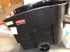 Rubbermaid FG9W7300BLA Executive Mega Brute Mobile Waste Collector New $799 - 2