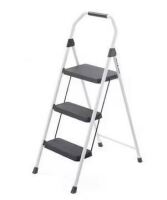 Gorilla Ladders 3-Step Compact Steel Step Stool with 225 lb. Load Capacity Type II Duty Rating (8ft. Reach Height) New $99