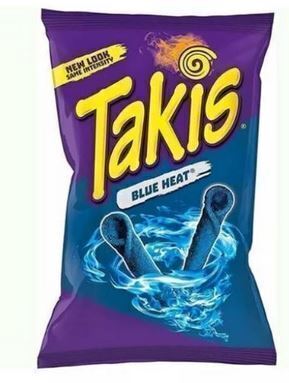 Takis Rolls Spicy Blue Heat Tortilla Chips 1 oz