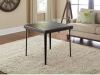 Cosco 32" Square Wood Folding Table with Vinyl Inset, Espresso New In Box $199