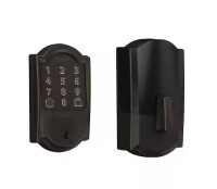 Schlage Camelot Aged Bronze Encode Smart WiFi Lock with Alarm $299