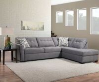 Lane Furniture 4213 2 piece Sectional Pasadena Gray and Alpine Sundance Brand New Floor Model $2499