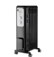 Pelonis 1,500-Watt Oil-Filled Radiant Electric Space Heater with Thermostat On Working $99