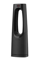 Lasko Bladeless 1500W 28 in. Black Electric Oscillating Tower Ceramic Space Heater with Remote Control and Digital Display New In Box $209