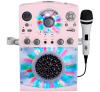 Singing Machine Portable Karaoke Machine for Adults & Kids with Wired Microphone - Built-In Speaker, Bluetooth with LED Disco Lights - Karaoke System with CD+G Player & USB Connectivity - White / Pink On Working Assorted $199 - 2