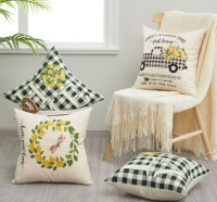 Topfinel Outdoor Square Pillow Cover (Set of 4, 16x16 inch) New $79