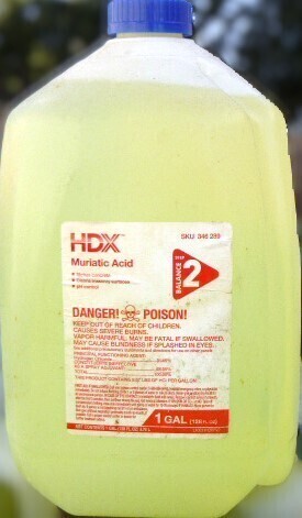 HDX 1 Gal. Swimming Pool Muriatic Acid Balancer New