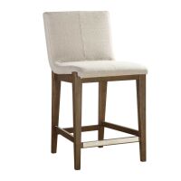 Uttermost 23390 Klemens 20 x 39 inch Counter Stool In Linen New In Box $999