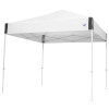 E-Z UP Pyramid Series 10 ft. x 10 ft. White Instant Canopy Pop Up Tent with Roller Bag, New in Box $399