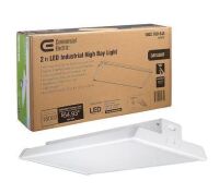 Commercial Electric 2 ft. 18000 Lumens 171-Watts Integrated LED High Bay Light 120-277V 5000K Daylight Dimmable Garage Light New In Box $299