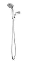 Glacier Bay 4 in. 6-Spray Wall Mount Handheld Shower Head in Brushed Nickel $79