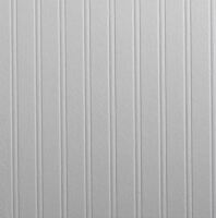 Graham & Brown Bead Board White Paintable Prepasted Wallpaper 56 sq ft. New $99