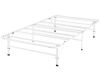 Naomi Home IdealBase 14" Twin Bed Frame Heavy Duty Foldable Bed Frame Folding Bed Frame with Steel Metal Slats Mattress Foundation Box Spring Replacement 600lbs Capacity Platform Bed Twin Bed Frame Size, White $199