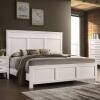 New Classic® Home Furnishings Andover White Eastern King Panel Bed (2 Boxes) New in Box $899