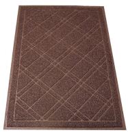 SlipToGrip Universal Door Mat, Plaid Design - Brown, 42x35 Inch / 34x22 Inch - Durable and Washable, Outdoor and Indoor Floor Mat Assorted $79