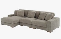 Lattitude Run Gwendalynn 3 - Piece Corduroy Sectional (3 Boxes) New in Box $1499