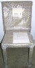 Noble House Dover Chateau Grey Stackable Aluminum Outdoor Patio Dining Chair New in Box $299 - 2