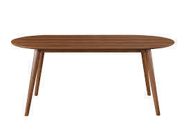 All Modern Bray Oval Solid Wood Base Dining Table New in Box