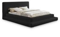 Meridian Furniture Queen Dane Teddy Fabric Bed (2 Boxes) New in Box $1499