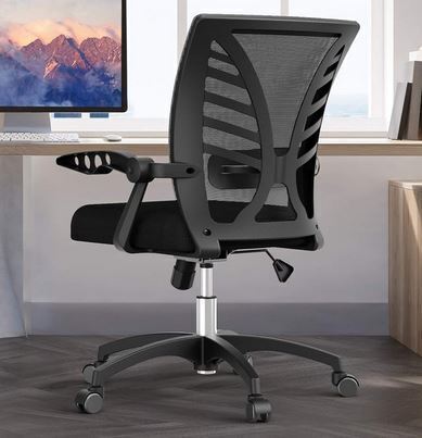 NOBLEWELL HOME Chair-NWOC2B Home Office Chair, Nylon, Black New In Box $299