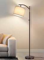 Jernell 63" Arched Floor Lamp New In Box $199