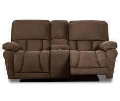 Lane Home Furnishings 59950 Stonehill Chocolate Brown Reclining Console Loveseat New in Box $999