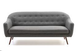 Mercury Row Geraldton 73" Flared Arm Sofa Mercury Row Upholstery in Gray New In Box $899