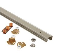 Johnson 72 In. Steel Bypass Door Hardware Set $199