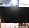 Cosco (14-619-BLK) Black Square Folding Table 34" x 34", New in Box $199 - 2