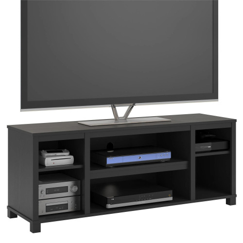 Mainstays Parsons TV Stand for TVs up to 50", Black Oak, New in Box $199