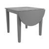 DHP Thompson Drop Leaf Table, Eat-In Kitchen Furniture, Gray, New in Box $299 - 2