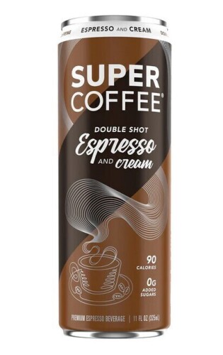 Super Coffee Double Shot Espresso and Cream 11 oz New Best by 10/2025