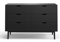 Aeon Analise 6-Drawer Dresser In Black $1299