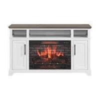 Home Decorators Collection Hillrose 52 in. Freestanding Electric Fireplace TV Stand New in Box $599