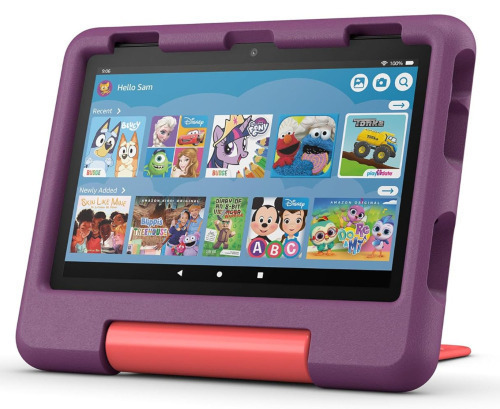 Amazon Fire HD 8 Kids 8" Tablet, 32GB Memory, with Parental Controls Included, 13-hr battery, Purple, New in Box Factory Sealed $299