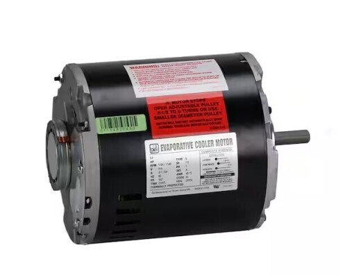 Dial 2-Speed 1/3 HP Evaporative Cooler Motor New In Box $219