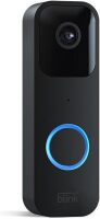 Blink Smart Wi-Fi HD Video Doorbell Camera, Battery or Wired, Black, New in Box Factory Sealed $179