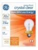 GE 78795 Crystal Clear 29W Halogen E26 Base A19 Light Bulbs - 2-Pack New In Box