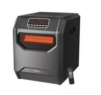 WeWarm Electric 6 Element Infrared Space Heater with Remote Black Plastic On Working $199