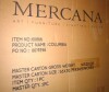 Mercana Columbia Large Kitchen Island - Black Wood | Rectangle New in Box $1999 - 2