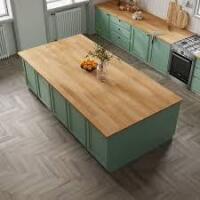 George Oliver Unfinished Hevea Solid Wood Butcher Block Countertop for DIY Kitchen Countertop, Desk Top, Workbench New in Box $599