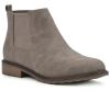 White Mountain Pair of Ladies 1" Heel Suede Genuine Leather Ankle Boots in Taupe New In Box Size 10 $89