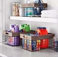 Member's Mark Pantry Storage Bins, Set of 3 New in Box $99