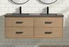 Ari Kane 55" Bathroom Vanity Weathered Fir New in Box $1499