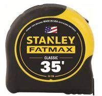 Stanley 35 ft. FATMAX Tape Measure / Milwaukee Compact Auto Lock 25 ft. SAE Tape Measure with Fractional Scale and 9 ft. Standout / Assorted $39