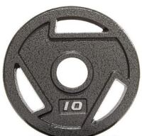 BalanceFrom Olympic 2-Inch, 10 lb Cast Iron Weight Plate for Strength Training, Weightlifting and Crossfit New In Box $89