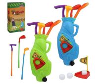 High Bounce Kids Golf Clubs, Toddler Golf Set, 2 Golf Carts, 3 Golf Clubs, 1 Practice Hole, and 6 Balls, for 2+ Year Old Boys and Girls - Toddler Golf Play Set, Mini Golf Game, Outdoor Sports Toy New In Box $89