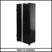 Husky Ready-to-Assemble 24-Gauge Steel Garage Gear Cabinet in Black (36.6 in. W x 72 in. H x 24 in. D New in Box $599