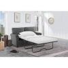 Dwell Home Inc. Addison 57 in. Gray Polyester Twin Size 2-Seat Sofa Bed with Memory Foam Sleeper New in Box $799 - 2